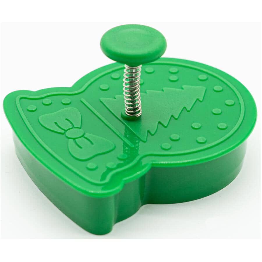 Christmas Spring loaded Cookie Cutters - 3 Piece