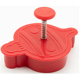 Christmas Spring loaded Cookie Cutters - 3 Piece