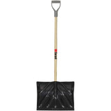 18" Poly Blade Snow Shovel - with D-Grip Handle