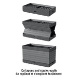 5 Piece Grey Modular Garden Planter Kit
