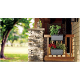 Botanica Hanging Garden with Straps - Grey, 2 Pack