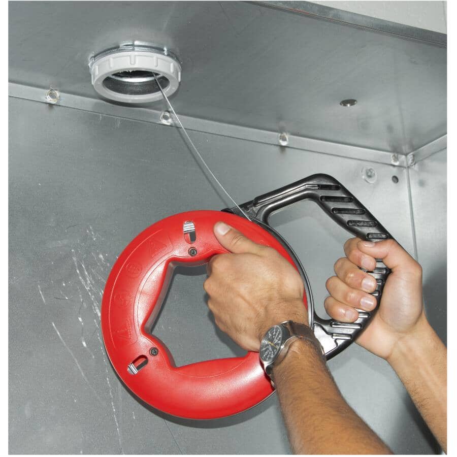 65' Fish Tape with Reel