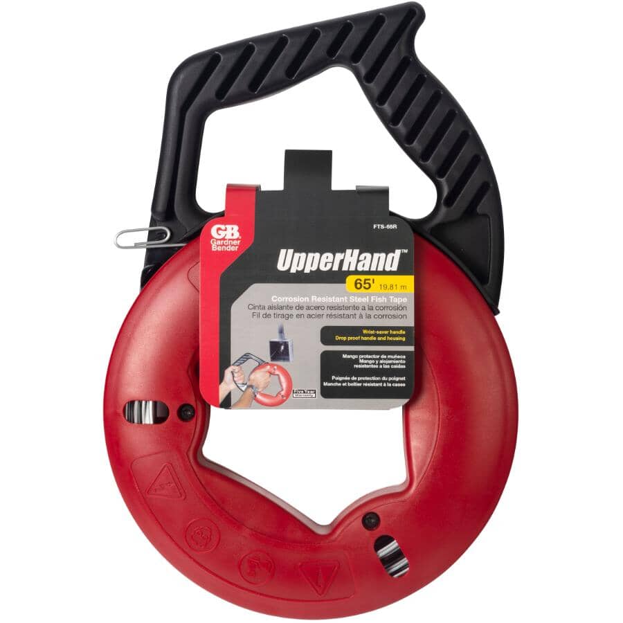 65' Fish Tape with Reel