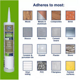 Gutter & Flashing Silicone II Sealant - Clear, 298 ml