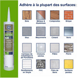 Gutter & Flashing Silicone II Sealant - Clear, 298 ml