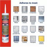 Kitchen & Bath Silicone II Sealant - Clear, 82.8 ml