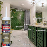 Kitchen & Bath Silicone II Sealant - Clear, 82.8 ml