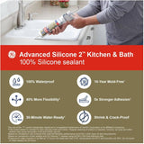 Kitchen & Bath Silicone II Sealant - Clear, 82.8 ml