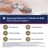 Kitchen & Bath Silicone II Sealant - Almond, 298 ml