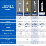 Kitchen & Bath Supreme Silicone II Sealant - Clear, 298 ml