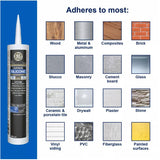 Kitchen & Bath Supreme Silicone II Sealant - Clear, 298 ml