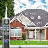 Kitchen & Bath Supreme Silicone Sealant - White, 298 ml