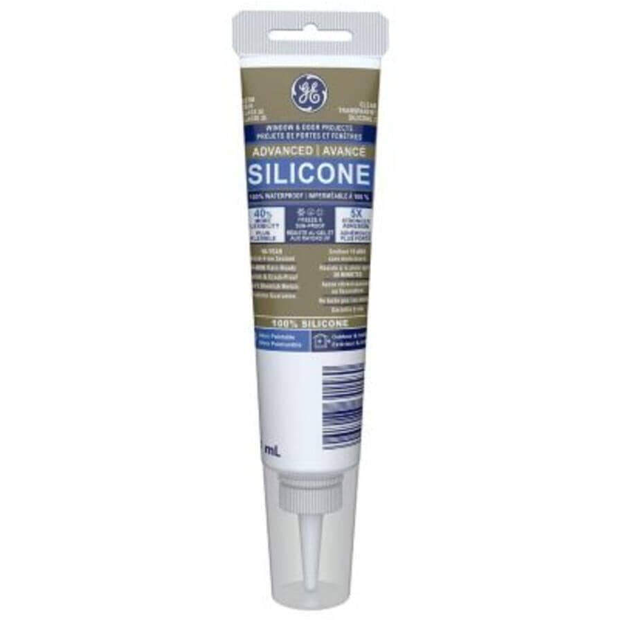 Multi Purpose Silicone II Sealant - Clear, 82.8 ml