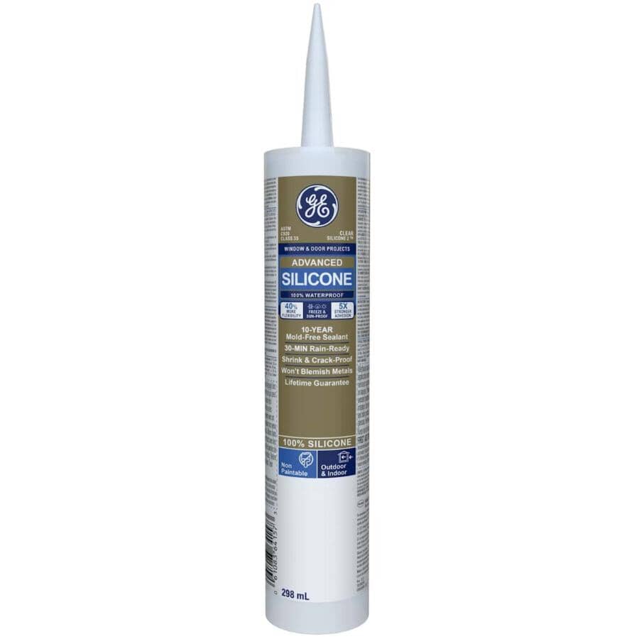 Multi Purpose Silicone II Sealant - White, 298 ml