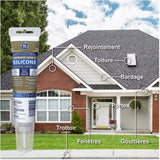 Multi Purpose Silicone II Sealant - Clear, 82.8 ml