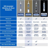 Multi Purpose Silicone II Sealant - Black, 298 ml