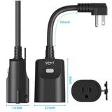 All Weather Smart Wi-Fi 1 Plug Adapter