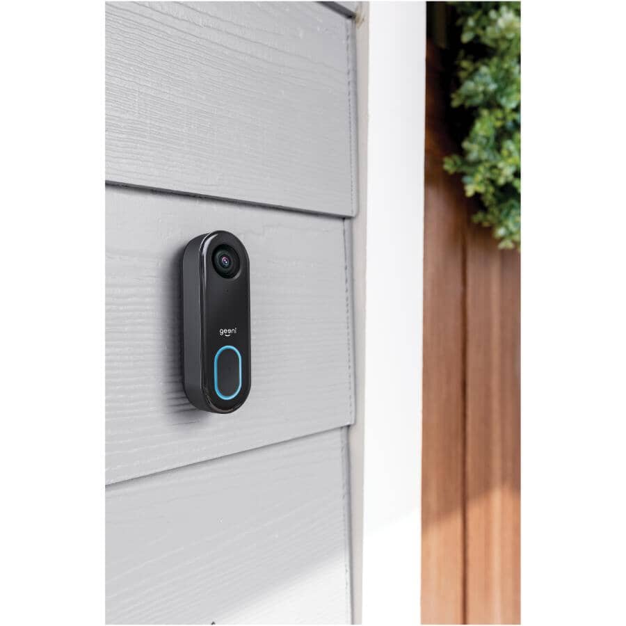 HD Video Security Doorbell - with Wi-Fi, Wired