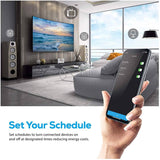 Switch & Charge Mini Smart Plug with 2 USB Ports