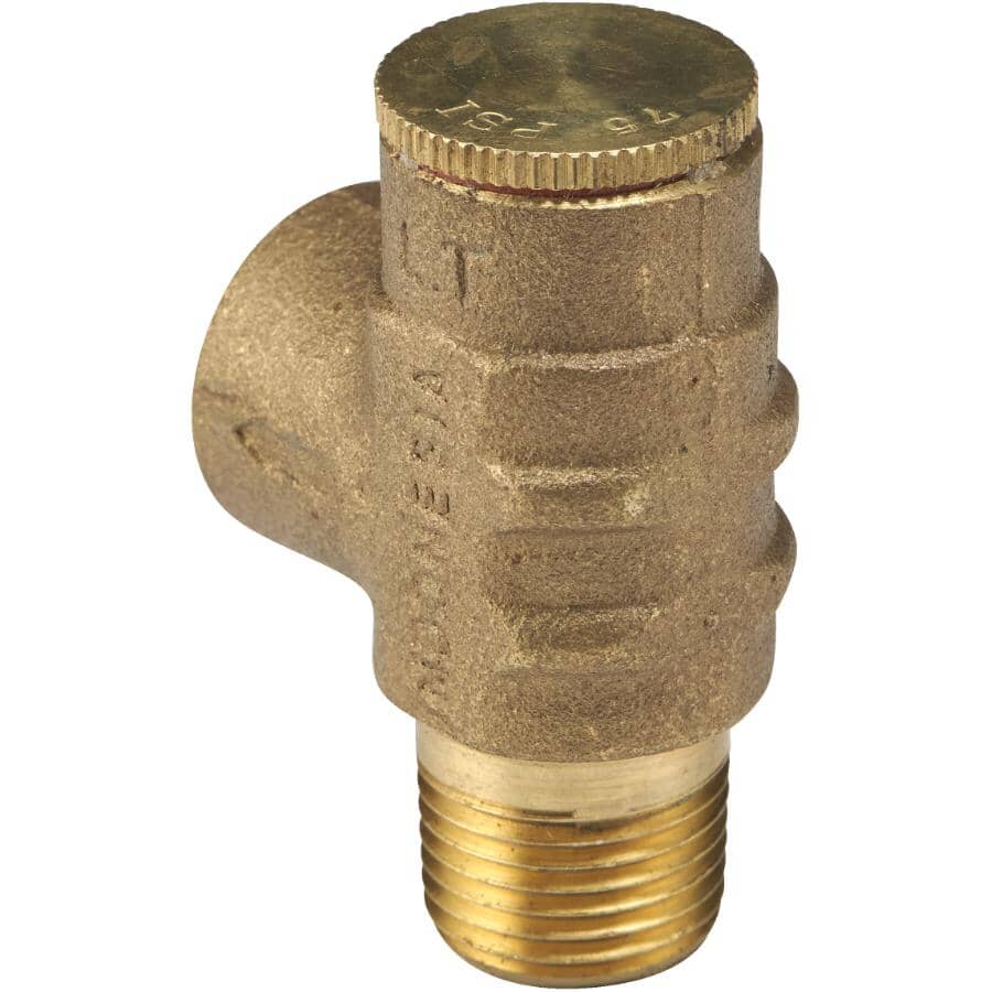 1/2'' 75PSI Pressure Relief Valve