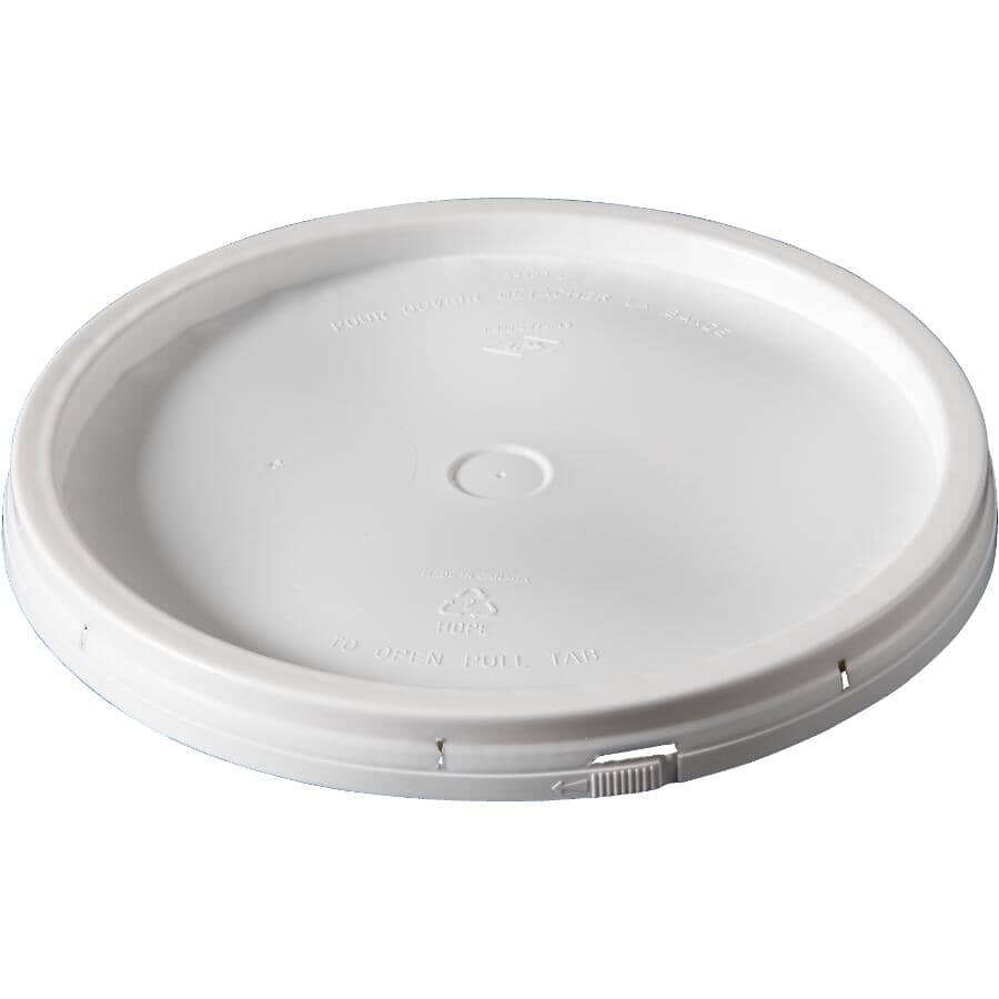 19 L Plastic Pail Lid - with Gasket