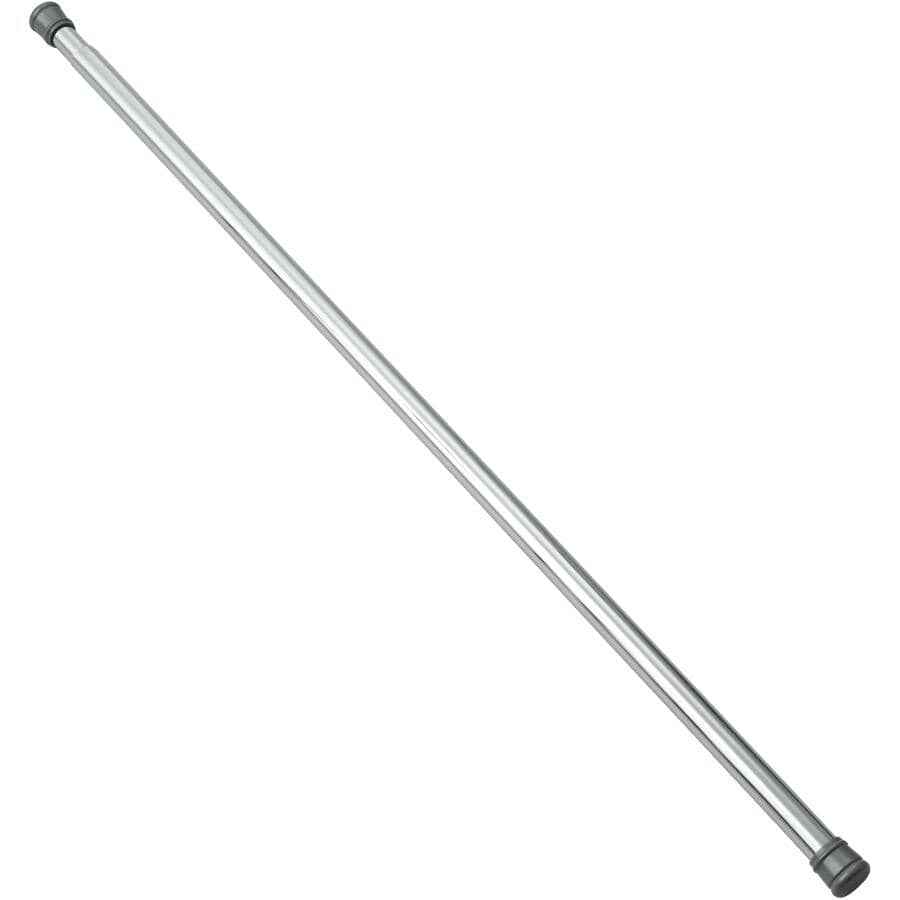 Adjustable Tension Shower Rod - Chrome, 42" to 72"