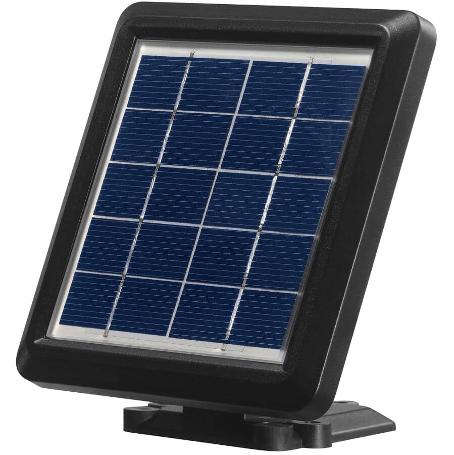 Solar Motion LED Security Light - Black, 1100 Lumens