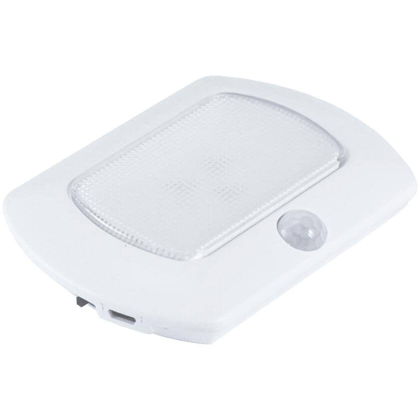 Rechargeable LED Motion Sensor Puck Light - 2 Pack