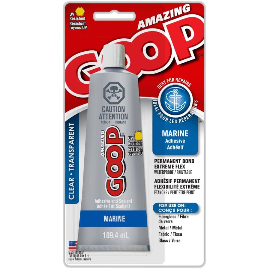 Marine Adhesive - Clear, 109.4 ml