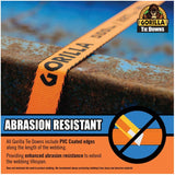 1500 lb Light Duty Ratchet Straps - 1" x 12', 4 Pack