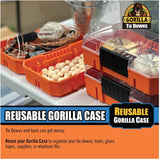 1500 lb Light Duty Ratchet Straps - 1" x 12', 4 Pack