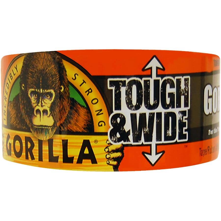 Tough & Wide Duct Tape - 2.88" x 25 yd (71 mm x 22.8m) , Black