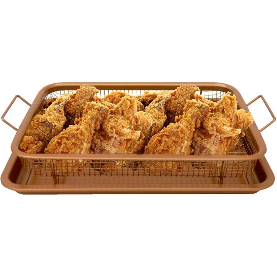 Non-Stick Crisper Tray - 13" x 10"