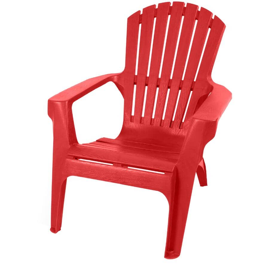 Commercial Grade Adirondack Chair - Explosion Red