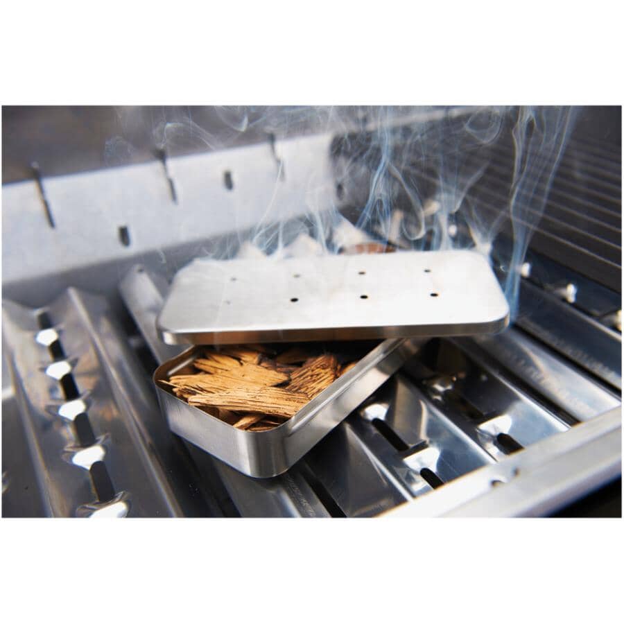 9" x 4" Stainless Steel Barbecue Smoker Box