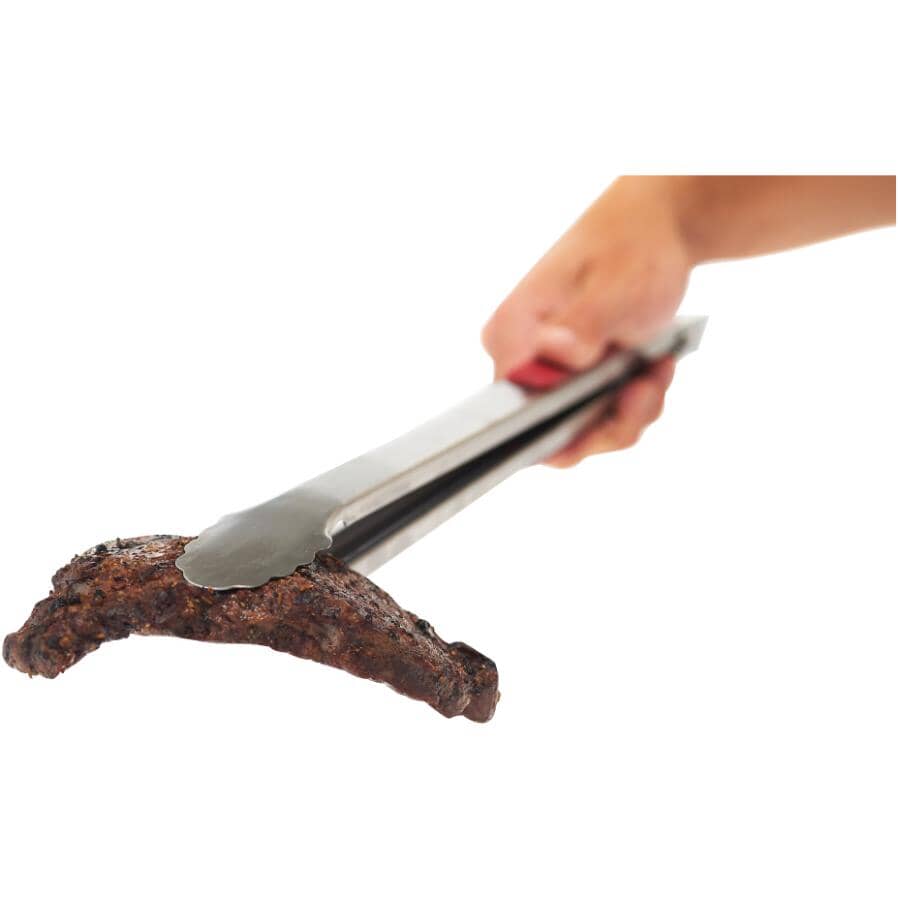 Extra Long BBQ Tongs - Stainless Steel, 20"