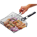 Non Stick BBQ Broiler Basket - with Detachable Handle