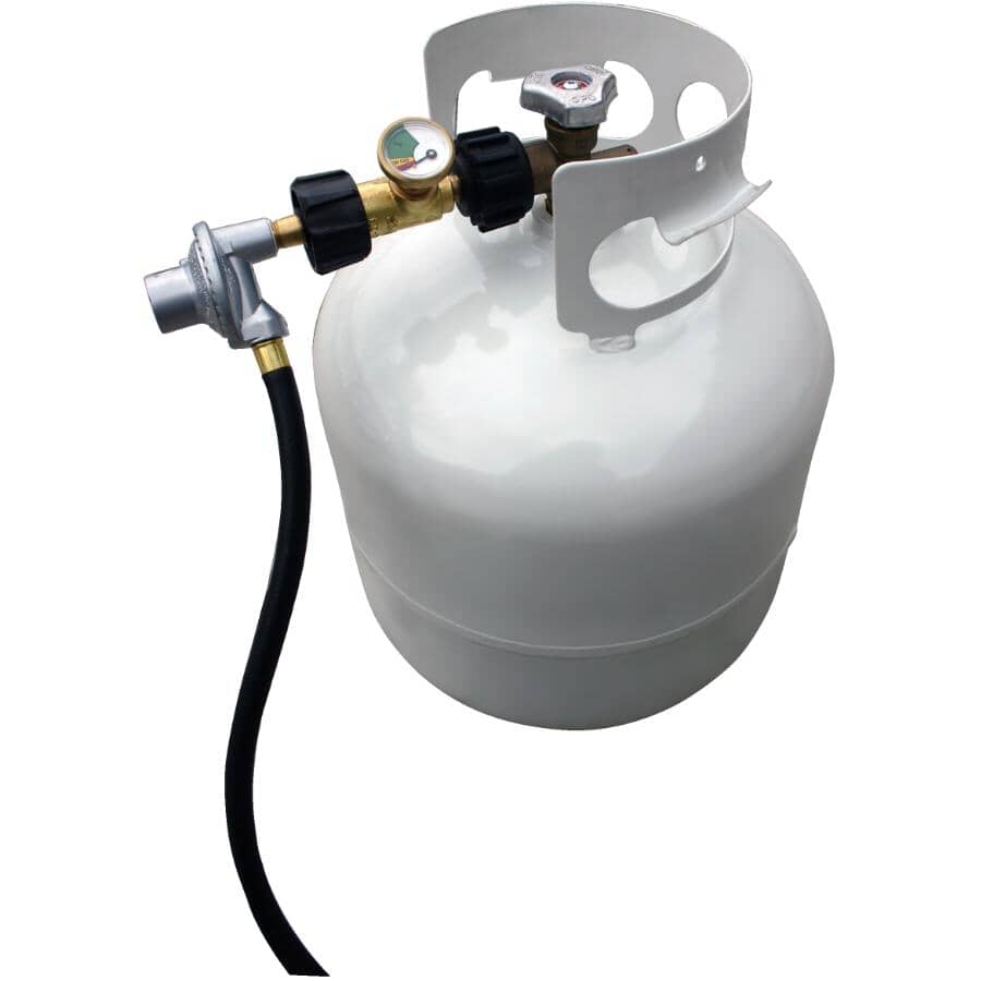 Propane Tank Adapter & Gauge