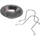 Stainless Steel BBQ Chicken Roaster - with Silicone Basting Brush