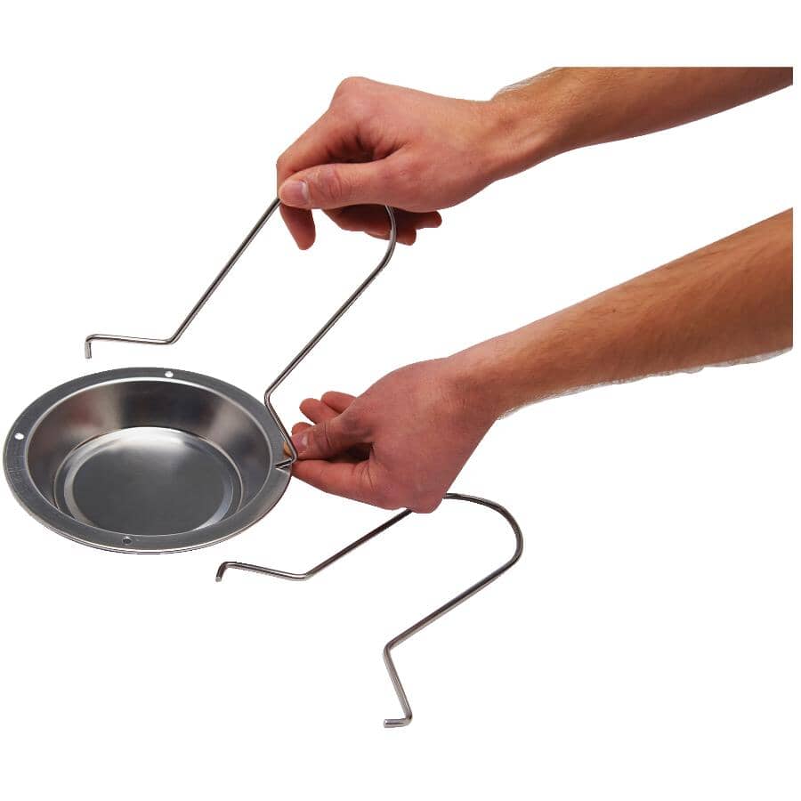 Stainless Steel BBQ Chicken Roaster - with Silicone Basting Brush