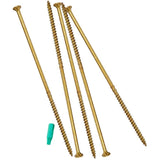 #10 x 3-1/2" Climatek Star Drive R4 Structural Wood Screws - 50 Pack