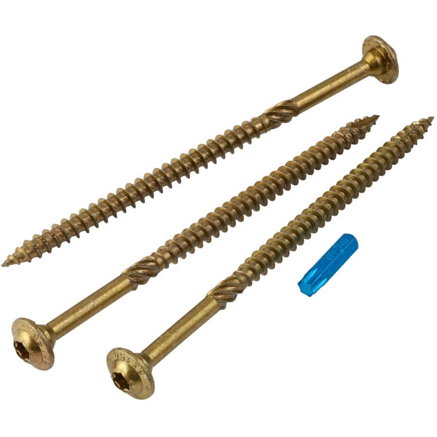3/8 x 6" RSS Climatek Star Drive Structural Screws - 50 Pack