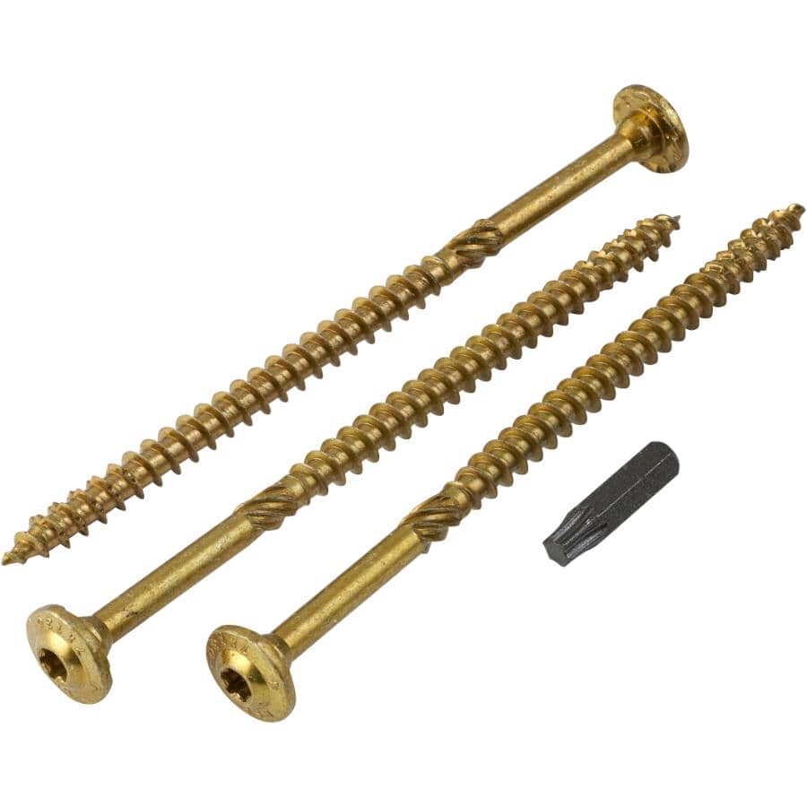 5/16" x 5-1/8" RSS Climatek Star Drive Structural Wood Screws - 50 Pack