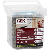 #9 x 2-1/2" Climatek Star Drive R4 Structural Wood Screws - 575 Pack