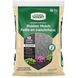 20lb Black Rubber Garden Mulch