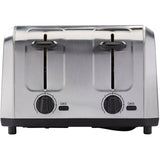 4-Slice Toaster with Extra Wide Slots - Brushed Stainless Steel