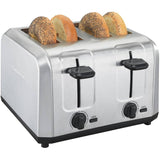 4-Slice Toaster with Extra Wide Slots - Brushed Stainless Steel