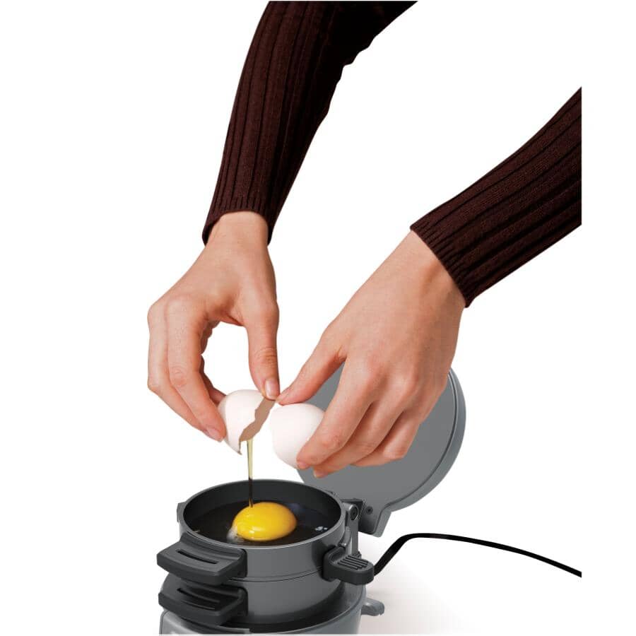 Breakfast Sandwich Maker (25478RC) - Silver