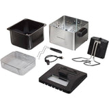 Deep Fryer with Timer (35043C) - Stainless Steel, 5 L