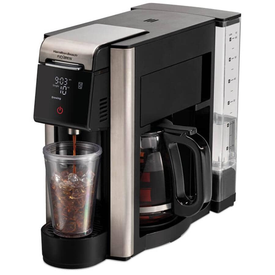 FlexBrew Advanced 5-in-1 Coffee Maker - Black, 12 Cup
